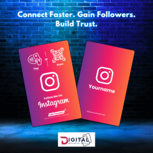 Connect Smarter on Instagram with NFC & QR