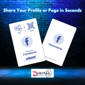 Instant Facebook Sharing – NFC & QR Enabled