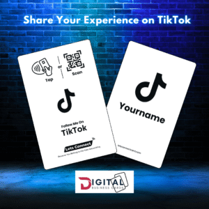 Share Your TikTok Instantly with NFC & QR
