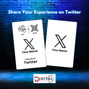 Twitter Connect, Subscribe, and Grow – Powered by NFC & QR