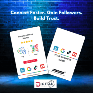 Grow Faster with NFC & QR Multi Review Cards