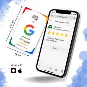 NFC Google Review Cards