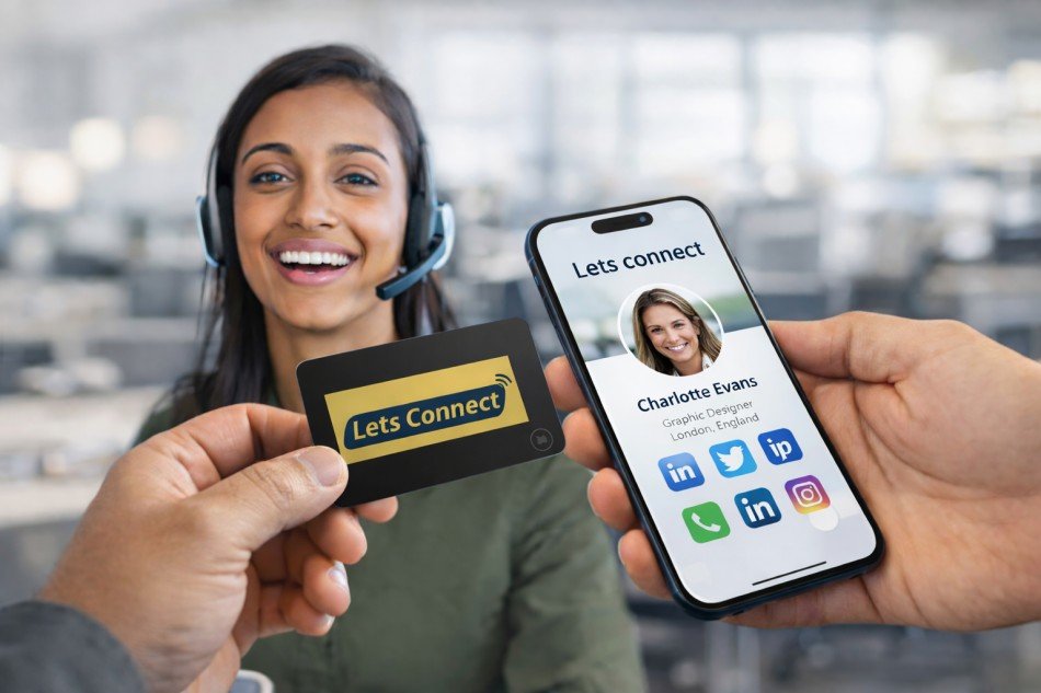 Contact Us Digital Business Card