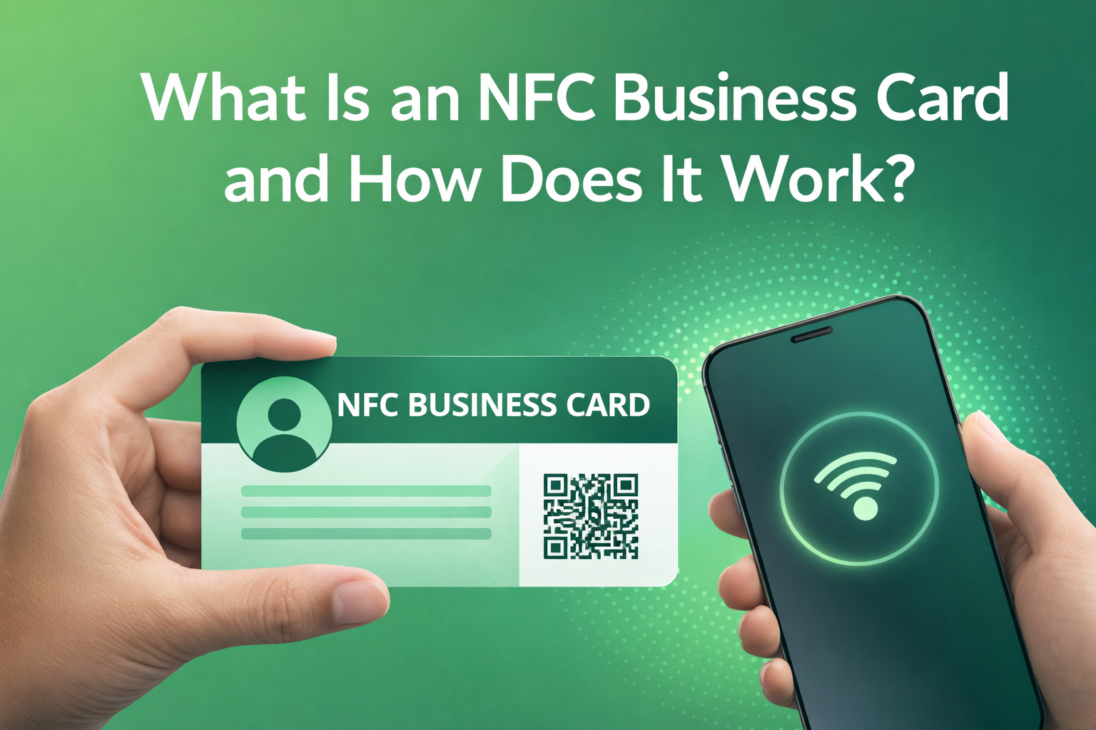 NFC vs QR Codes comparison for UK businesses in 2026 showing contactless NFC and QR code scanning technology